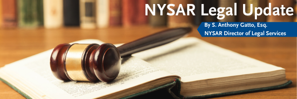 NYSAR Legal Update Banner